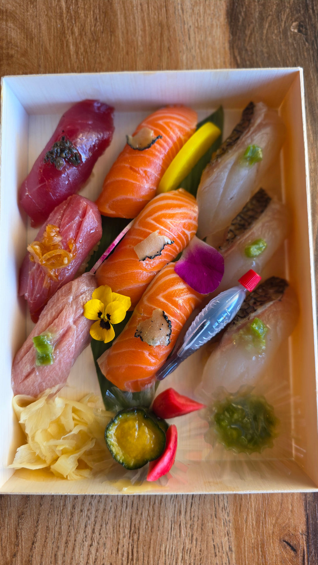 Omakase Combo Box #3 (Bluefin, King Salmon, Japanese Snapper)